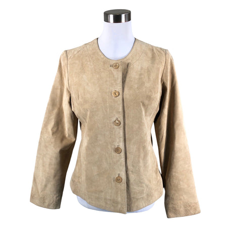 Unisex Proforma - Leather jacket, size 38 - Beige ()
