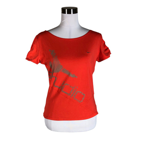Unisex Nike - Sports shirt, short sleeve, size 40 - Orange ()