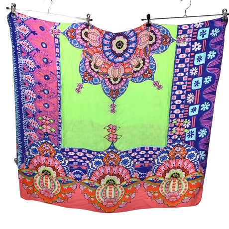 Unisex Desigual - Scarf, size Maxi - Blue (2)