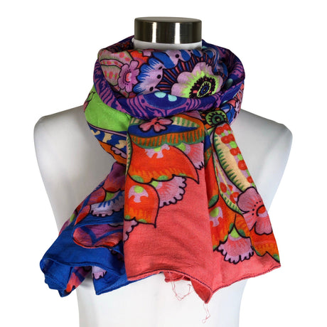 Unisex Desigual - Scarf, size Maxi - Blue ()