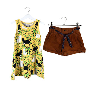 Unisex Okaïdi - Shorts, size 110 - 116 - Brown (1)