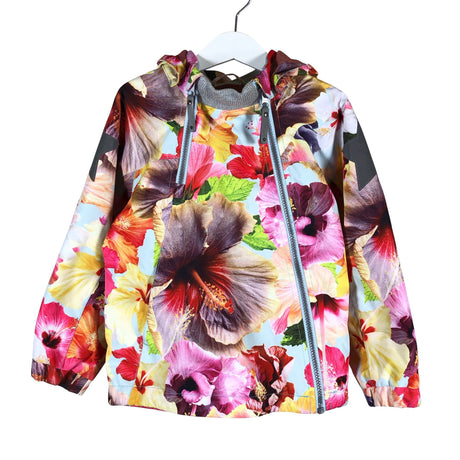 Unisex Molo Kids - Spring/Fall jacket, size 104 - 110 - Pink ()