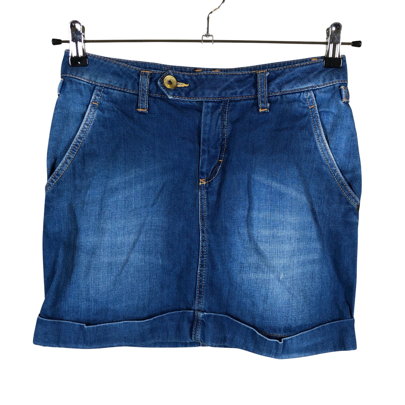 Unisex Peak Performance - Denim skirt, size 34 - Blue (1)
