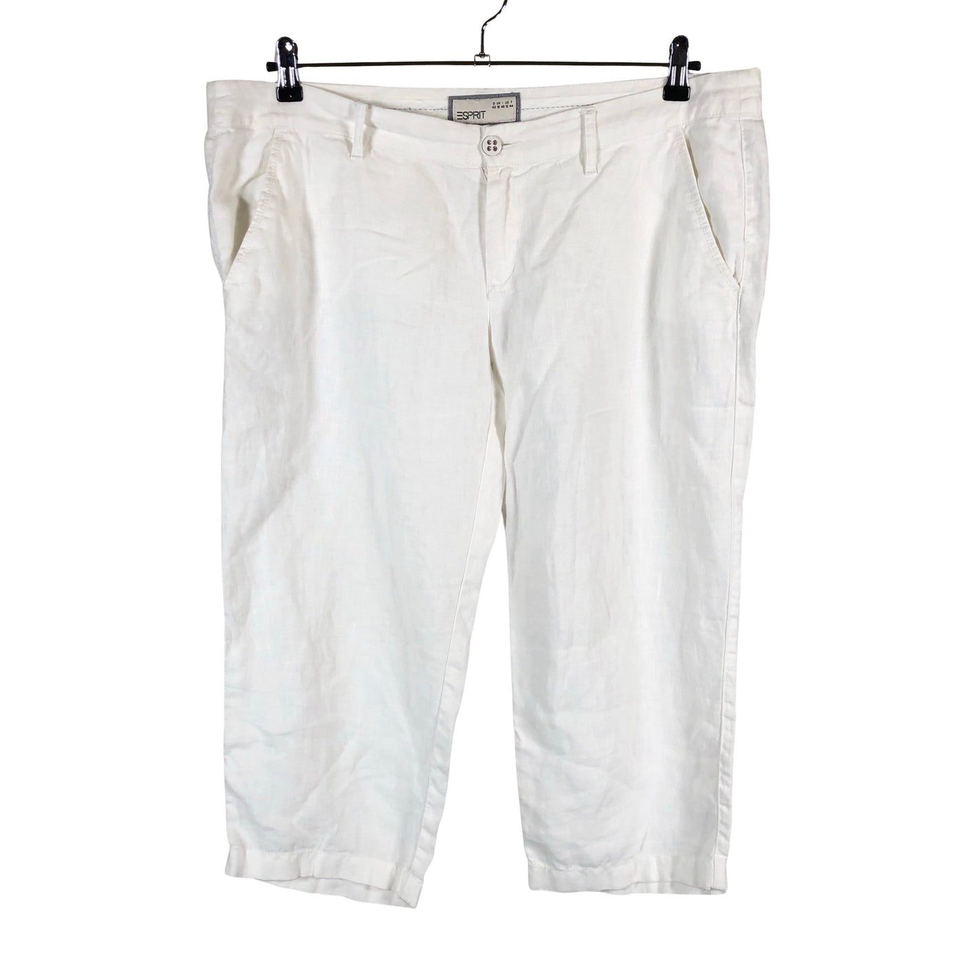 Unisex Esprit - Capri pants, size 42 - White (1)