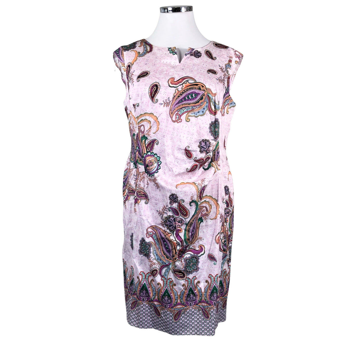 Unisex Gerry Weber - Sheath dress, size 44 - Violet (1)