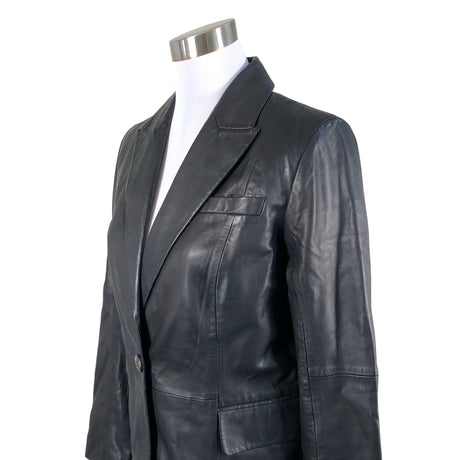 Unisex Depeche - Leather jacket, size 38 - Black (2)