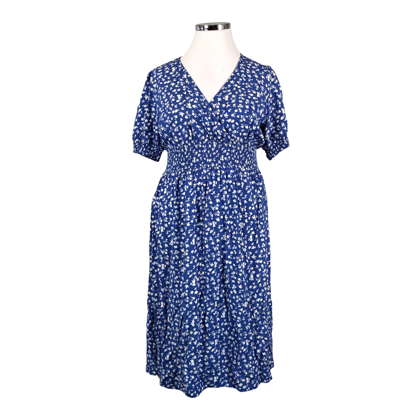 Unisex Y.A.S - Schiffon dress, size 44 - Blue (1)