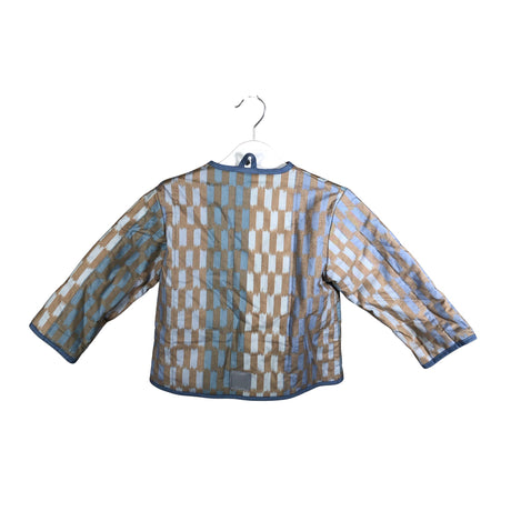 Unisex Handmade - Quilted jacket, size 98 - 104 - Beige (2)