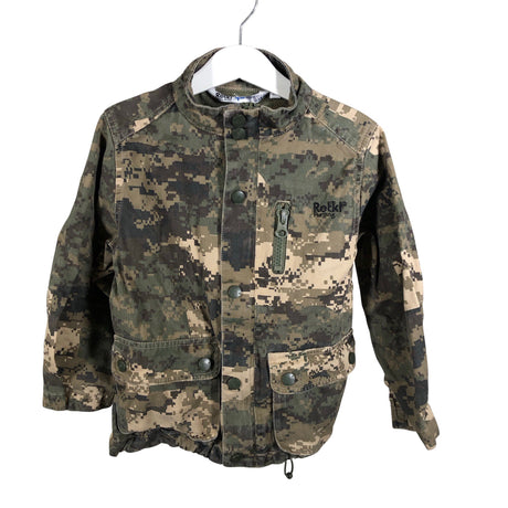 Unisex Retki - Outdoor jacket, size 104 - 110 - Green ()