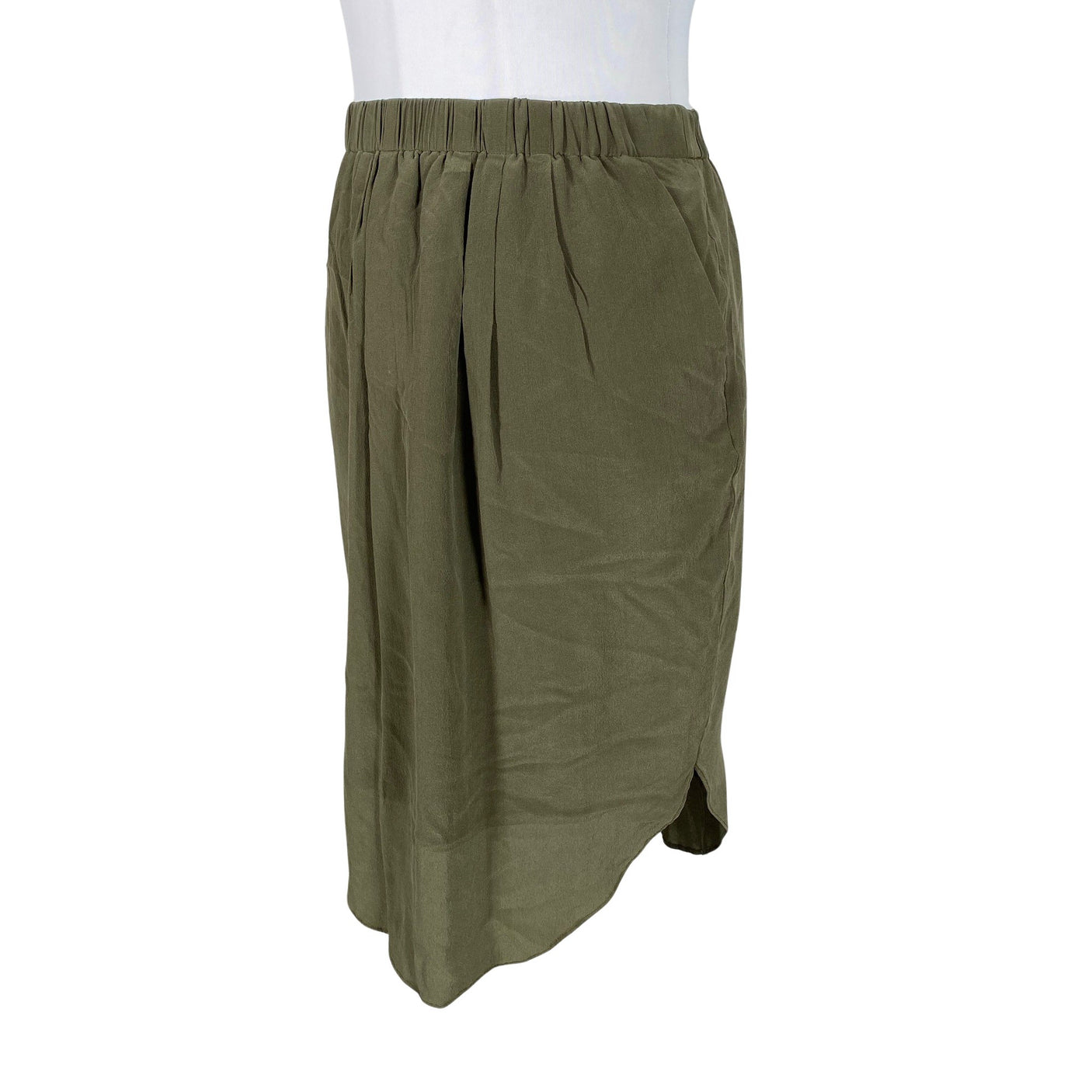Unisex Madewell - Fabric skirt, size 36 - Green (2)