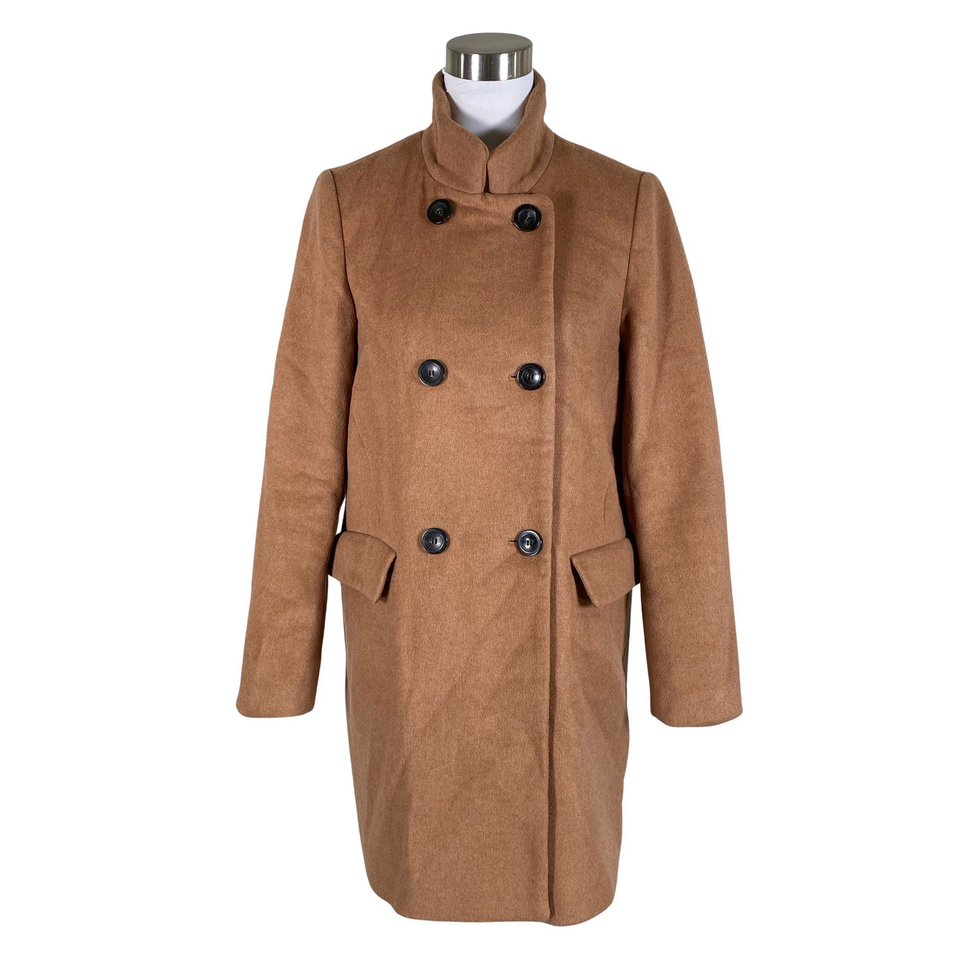 Unisex Ann Taylor - Wool coat, size 38 - Brown (1)