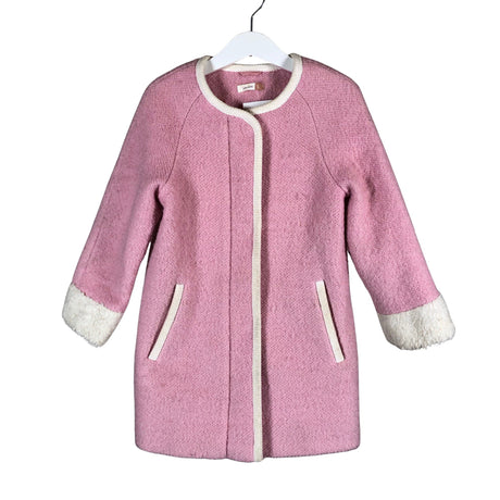 Unisex John Lewis - Wool coat, size 104 - 110 - Light pink ()
