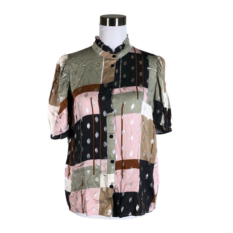 Unisex Culture - Short-sleeved blouse, size 38 - Green ()