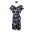Unisex Lauren Ralph Lauren - Tricot dress, size 40 - Blue ()
