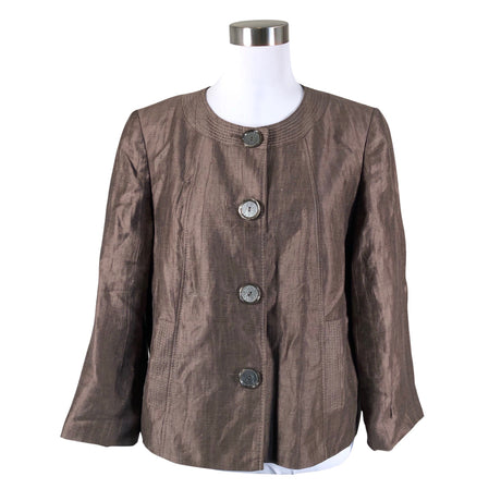 Unisex Asics - Jacket, size 40 - Brown ()