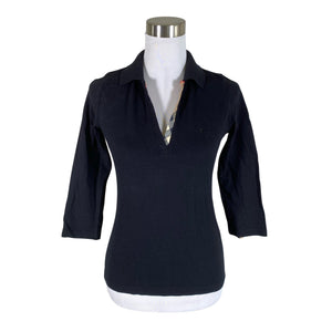 Unisex Burberry - Polo shirt, size 36 - Black (1)