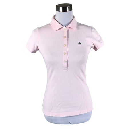 Unisex Lacoste - Polo shirt, size 38 - Light pink ()