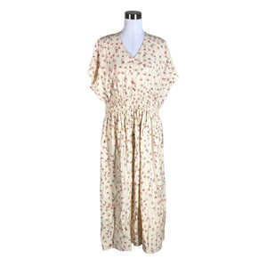 Unisex Culture - Schiffon dress, size 40 - Beige (1)