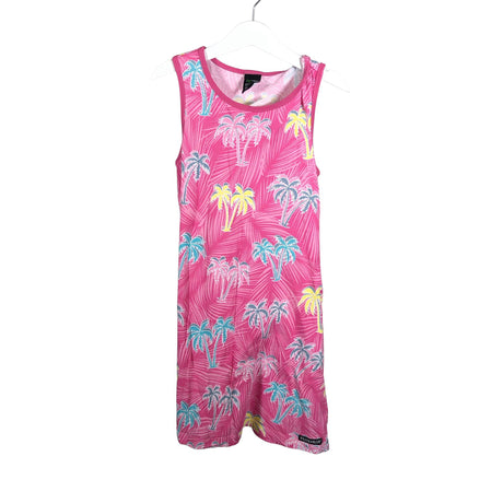 Unisex Villervalla - Tricot dress, size 128 - 134 - Pink ()