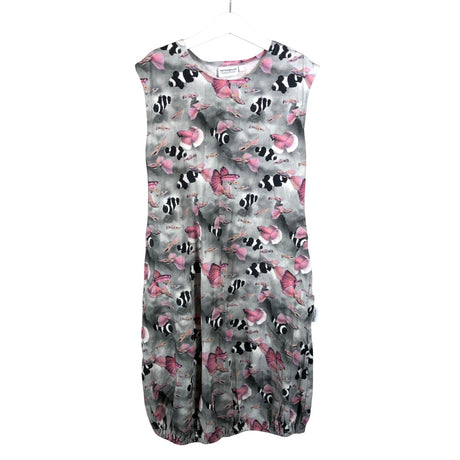 Unisex Versonpuoti - Tricot dress, size 152 - 158 - Gray ()