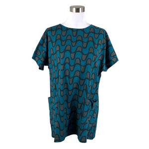 Unisex Marimekko - Tricot tunic, size 34 - Green (1)