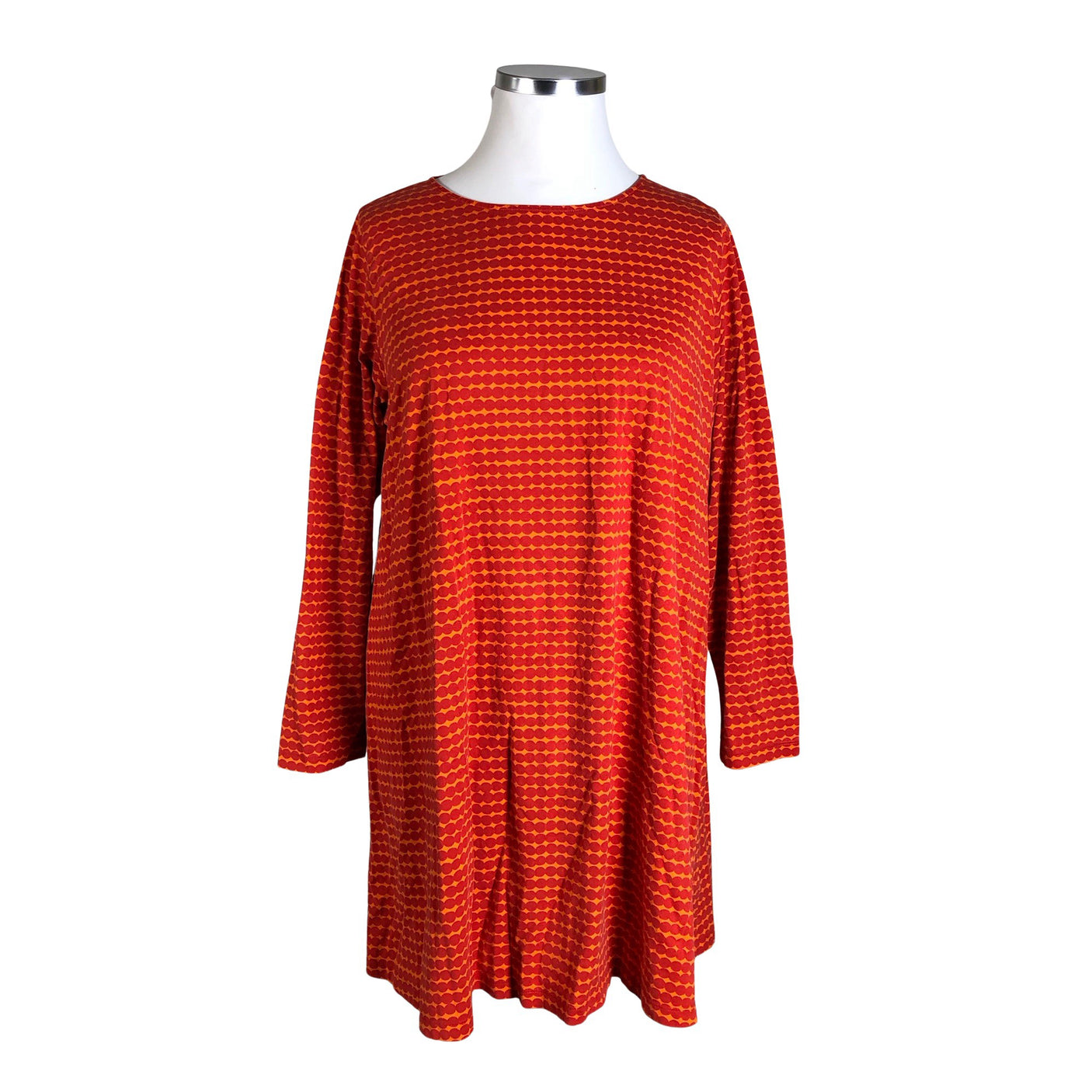 Unisex Marimekko - Tricot tunic, size 44 - Orange (1)