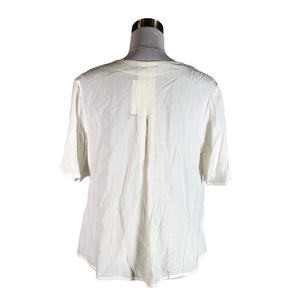 Unisex IVKO - Short-sleeved blouse, size 40 - Natural white (2)