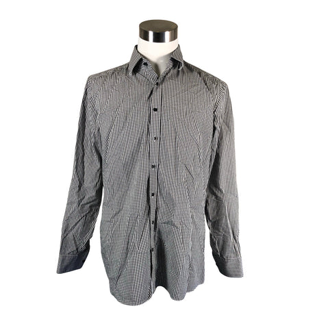 Unisex Olymp - Collared shirt, size XL - Black ()