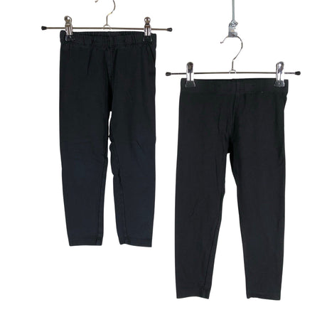 Unisex Lindex - Tricot pants, size 92 - 98 - Black ()