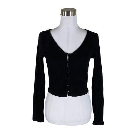 Unisex Lindex - Tricot shirt, size 38 - Black ()