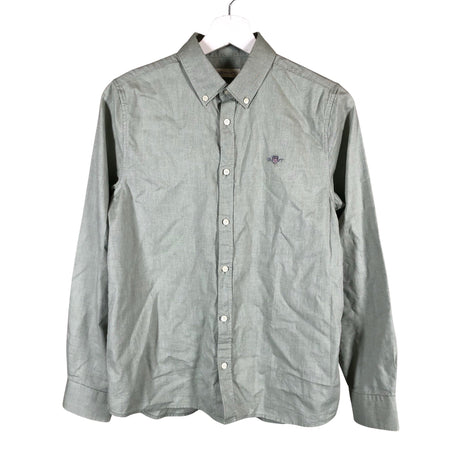 Unisex Gant - Collared shirt, size 158 - 164 - Green ()