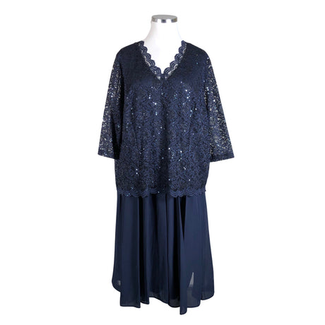 Unisex M.Collection - Party dress, size 54 - Blue ()