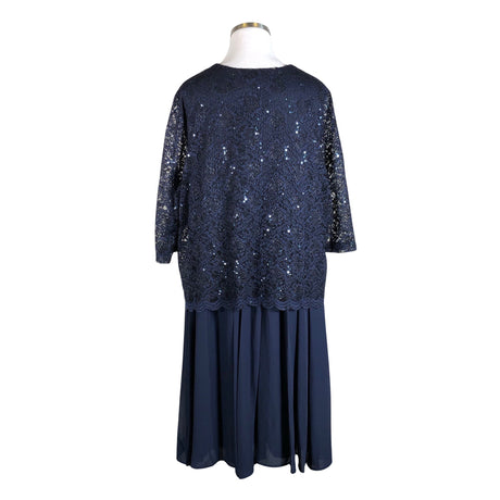 Unisex M.Collection - Party dress, size 54 - Blue (2)