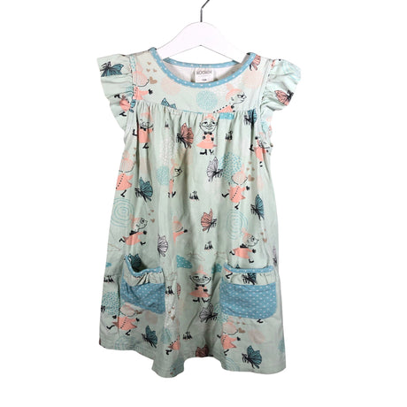 Unisex Martinex - Tricot dress, size 98 - 104 - Turquoise ()