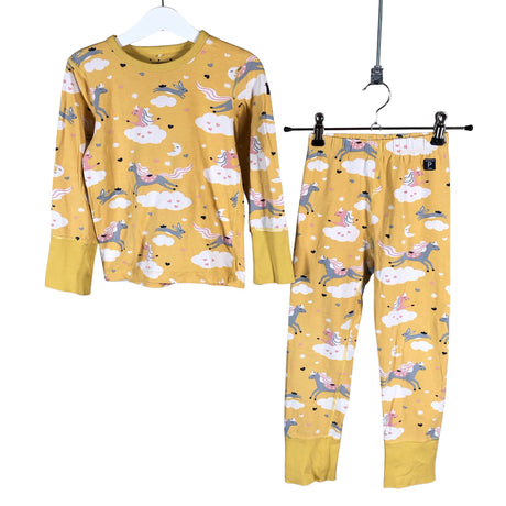 Unisex Polarn O. Pyret - Nightwear, size 98 - 104 - Yellow ()