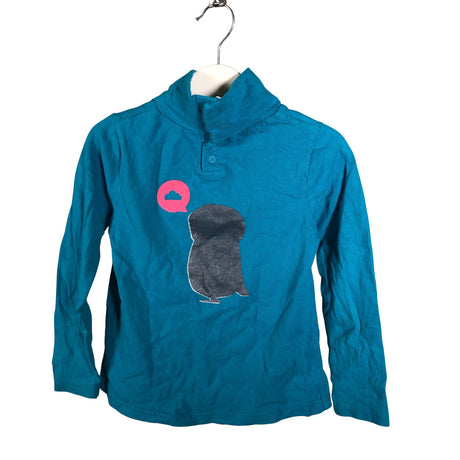 Unisex Okaïdi - Tricot shirt, size 110 - 116 - Blue (2)