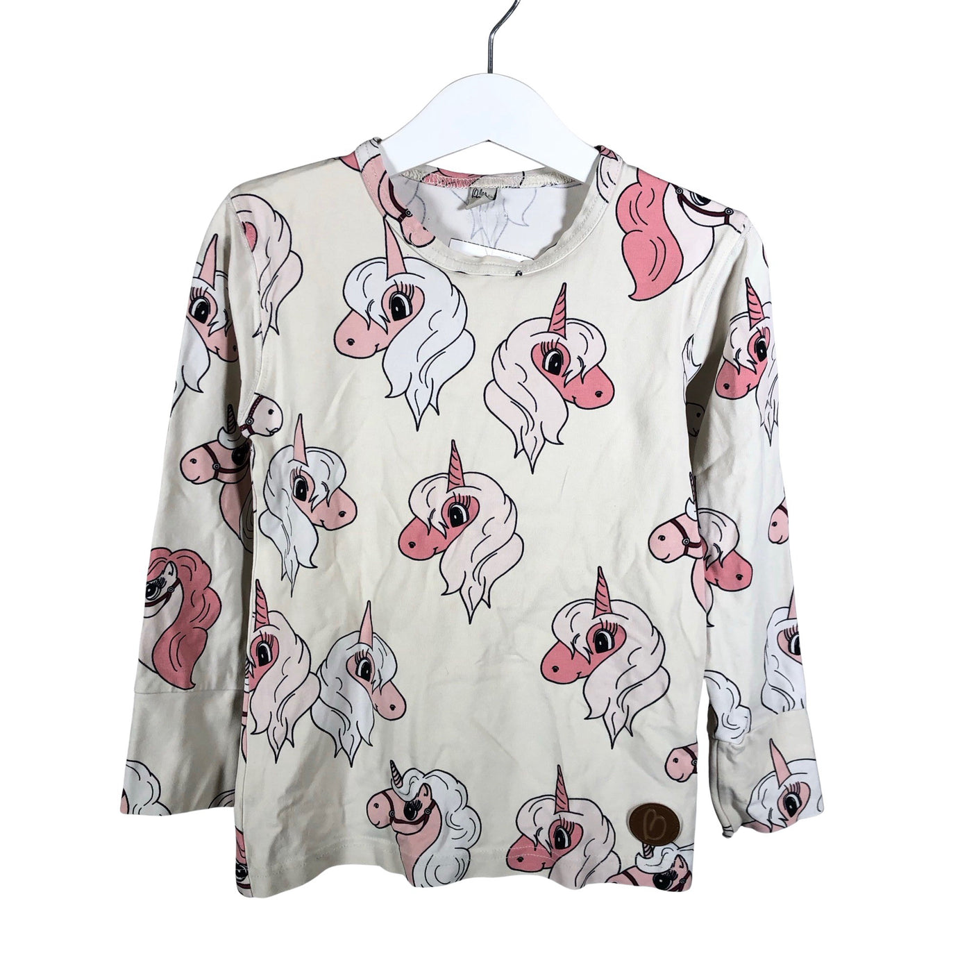 Unisex Blaa - Tricot shirt, size 98 - 104 - Beige (1)