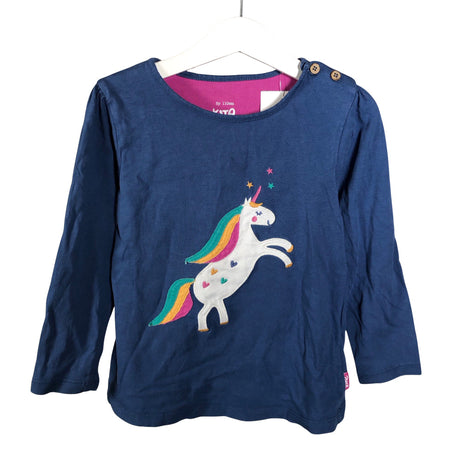 Unisex Kite - Tricot shirt, size 104 - 110 - Blue ()
