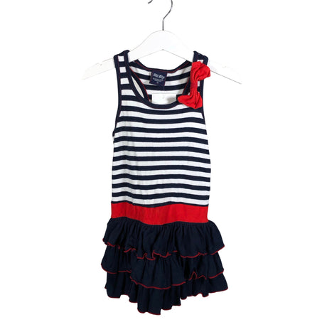 Unisex Blu - Tricot dress, size 98 - 104 - Blue ()
