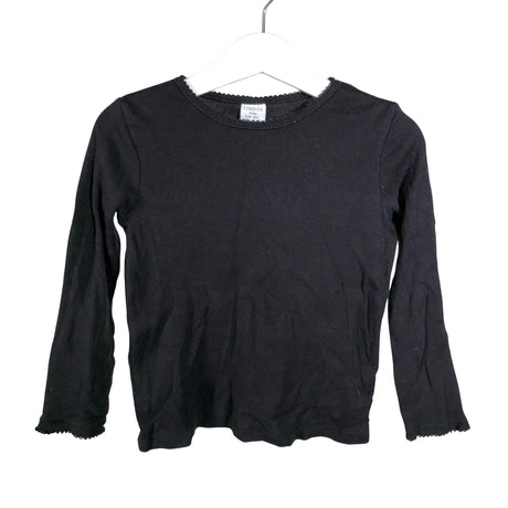 Unisex Lindex - Tricot shirt, size 98 - 104 - Black ()