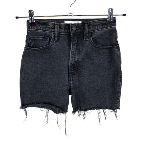 Unisex Abercrombie&Fitch - Denim shorts, size W25 - Black ()