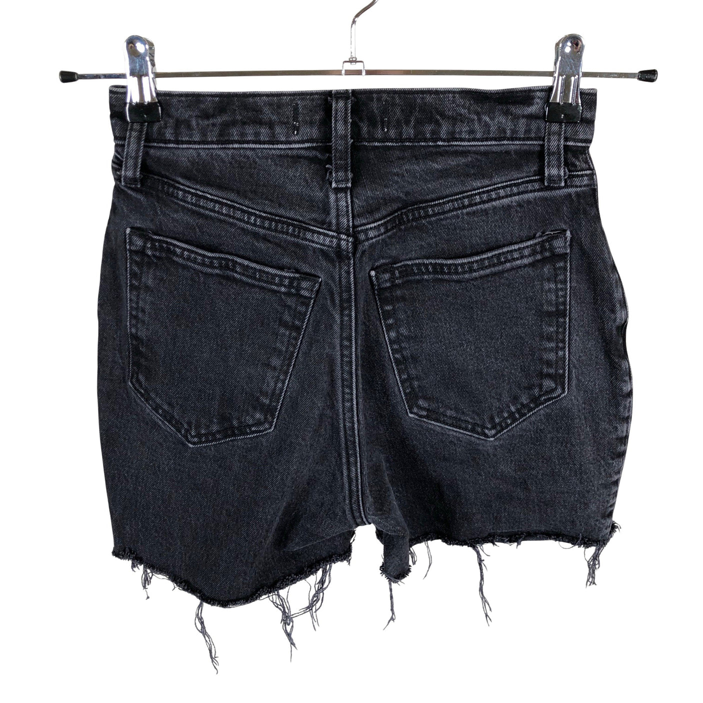 Unisex Abercrombie&Fitch - Denim shorts, size W25 - Black (2)
