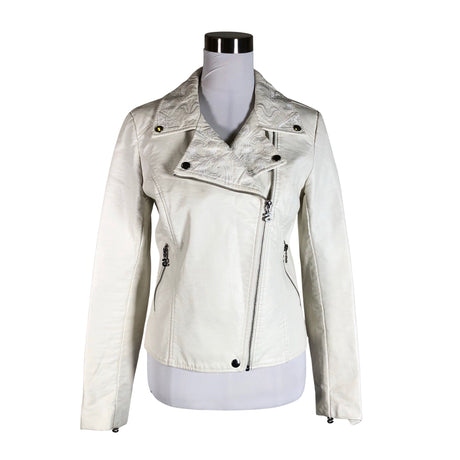 Unisex Desigual - Leather jacket, size 38 - White ()