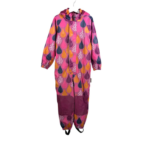 Unisex Jonathan - Rain overall, size 110 - 116 - Violet ()