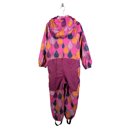 Unisex Jonathan - Rain overall, size 110 - 116 - Violet (2)