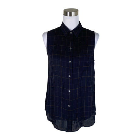 Unisex Theory - Schiffon tunic, size 38 - Blue ()