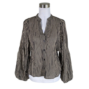 Unisex Lindex - Blouse, size 38 - Black (1)