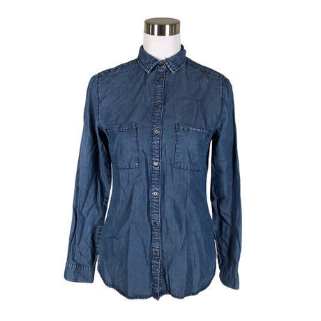 Unisex Lindex - Denim shirt, size 36 - Blue ()
