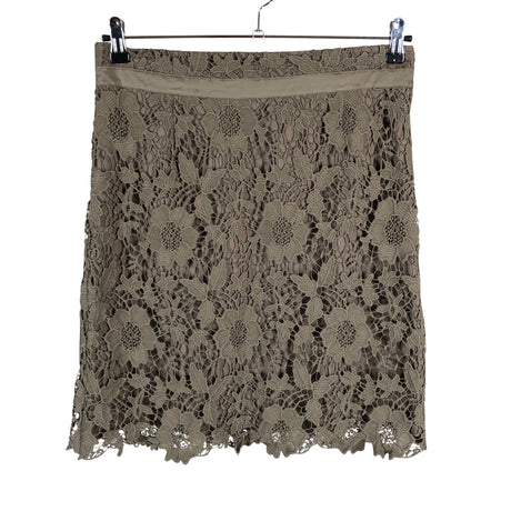Unisex Comma - Fabric skirt, size 38 - Brown ()
