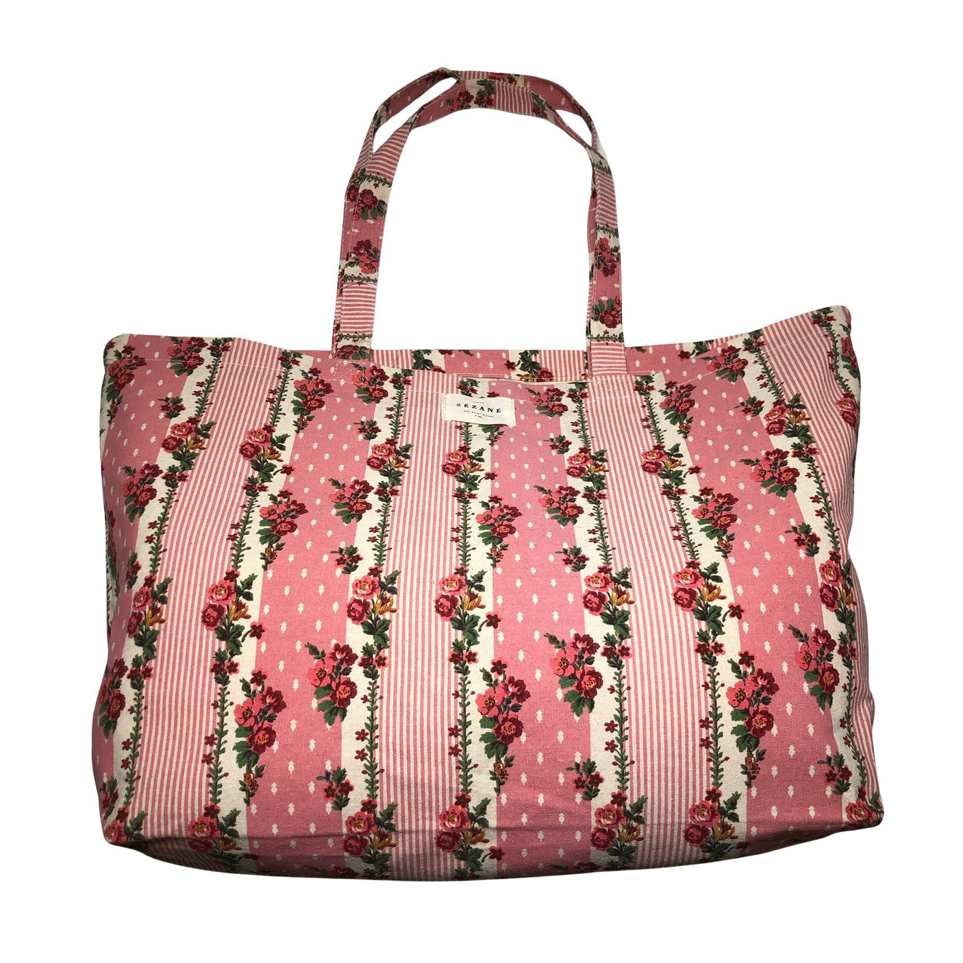 Unisex Sézane - Shopping bag, size Maxi - Light pink (1)